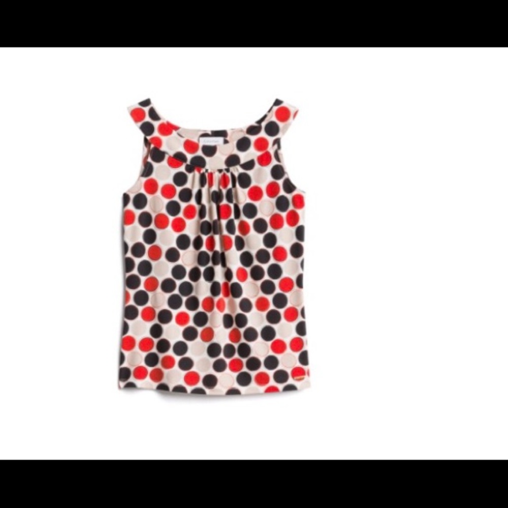 NWT Calvin Klein Daivi Boat Beck Knit Top